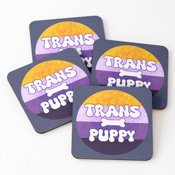Item preview, Nonbinary Puppy designed and sold by Queer Media Archive.