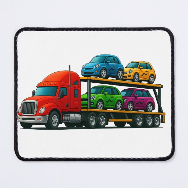 Item preview, Car Carrier Cartoon designed and sold by Scott Hayes.