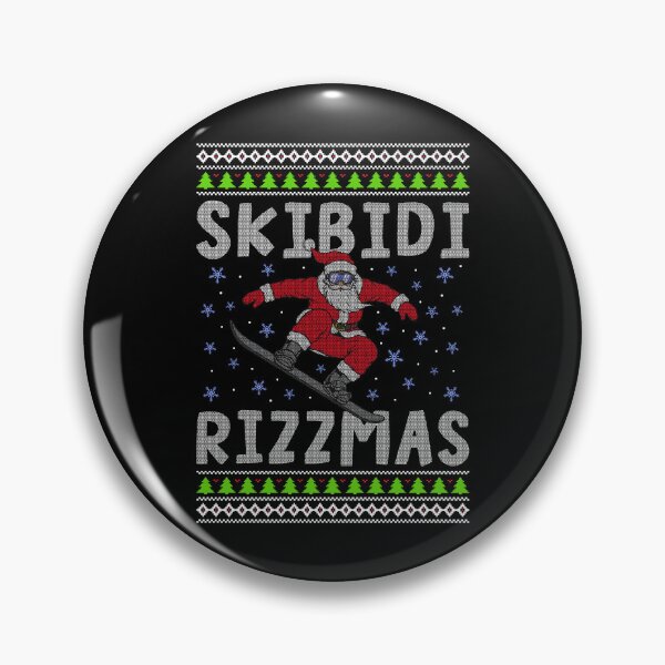 Item preview, Skibidi Rizzmas Ugly  designed and sold by WoodburyLake.