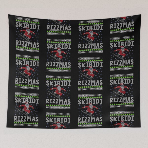 Item preview, Skibidi Rizzmas Ugly  designed and sold by WoodburyLake.