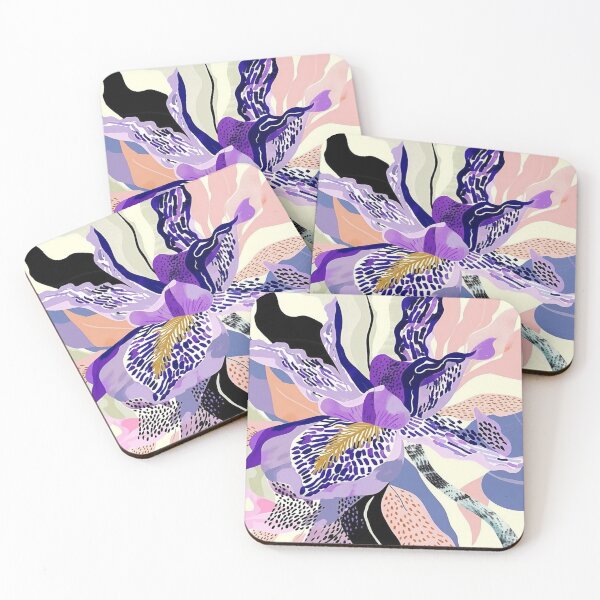 Item preview, Iris Flower Abstract designed and sold by ViaARTfactory.