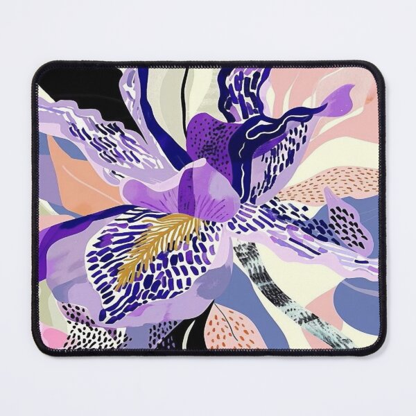 Item preview, Iris Flower Abstract designed and sold by ViaARTfactory.