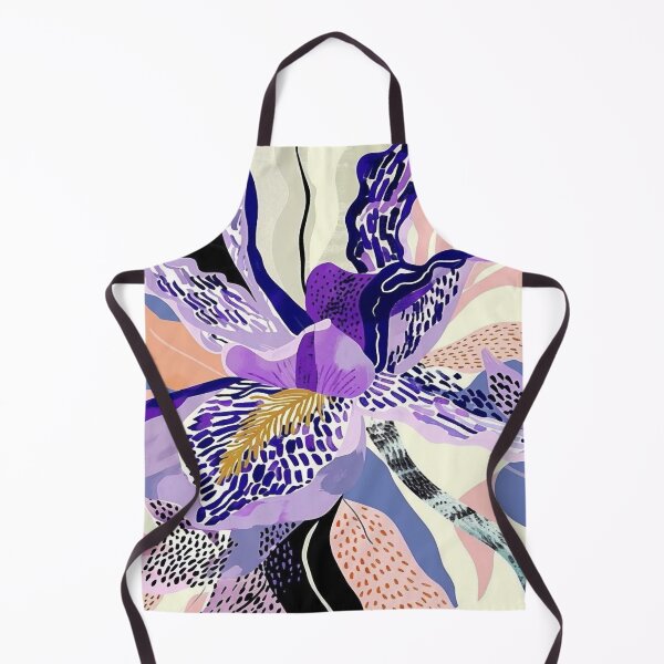 Item preview, Iris Flower Abstract designed and sold by ViaARTfactory.