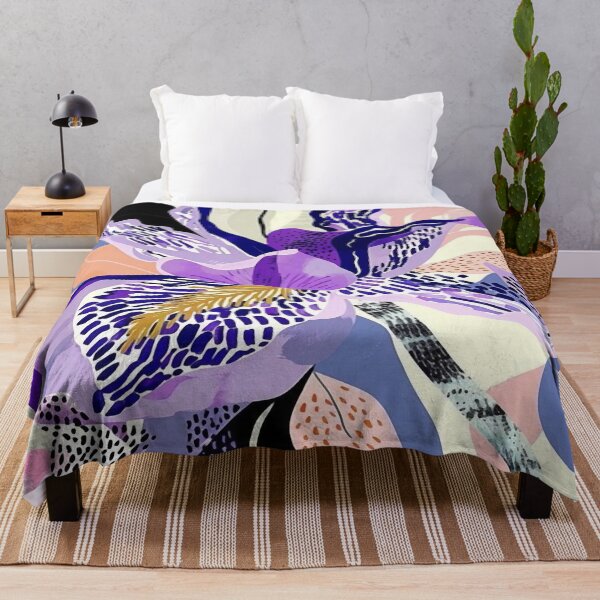Item preview, Iris Flower Abstract designed and sold by ViaARTfactory.
