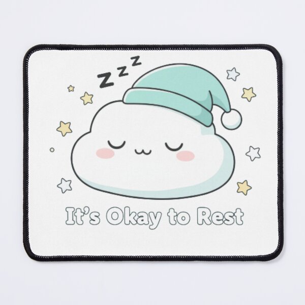 Item preview, It’s Okay to Rest – Cute Relaxing Cloud Tee Classic T-Shirts designed and sold by CuteOasis.