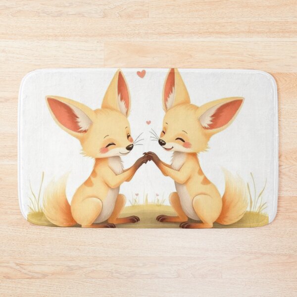 Item preview, two fennec foxes designed and sold by vinniespeer.