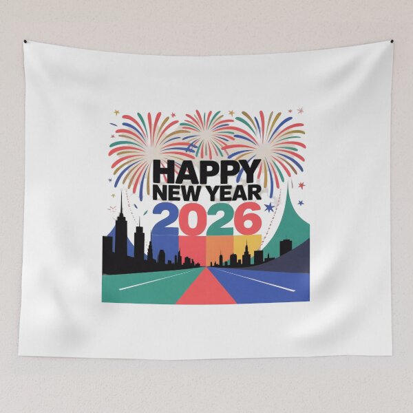 Item preview, happy new year fireworks2026,cute tshirt designed and sold by idizayilstore.