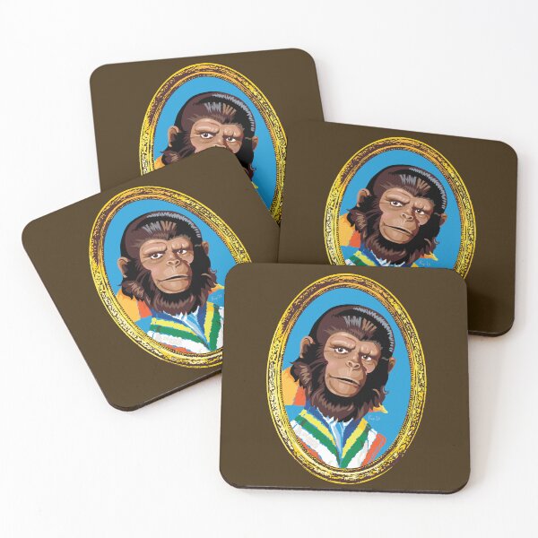 Item preview, Portrait of an ape. designed and sold by Plastic-Apes.