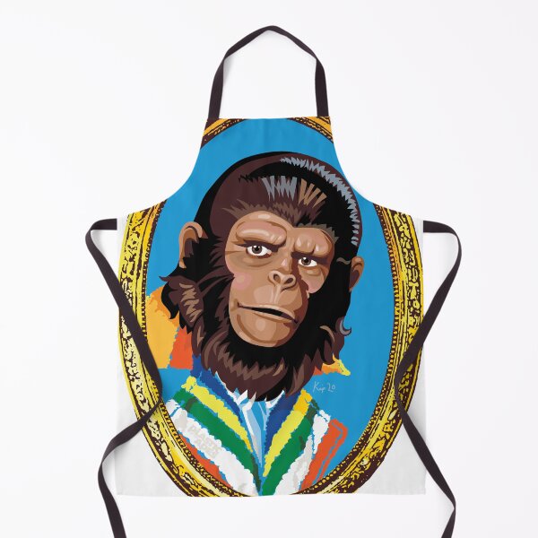 Item preview, Portrait of an ape. designed and sold by Plastic-Apes.