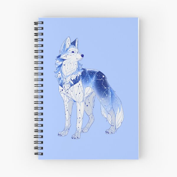 Item preview, Starbound Wolf designed and sold by MYTHIC PEEL STICKERS.