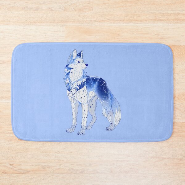 Item preview, Starbound Wolf designed and sold by MYTHIC PEEL STICKERS.