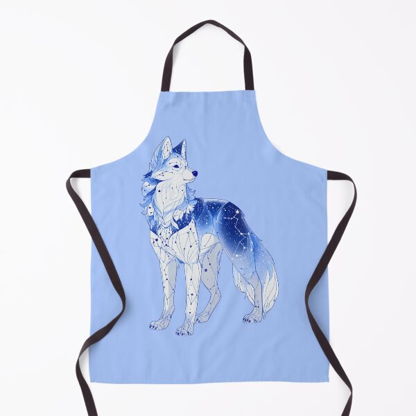 Item preview, Starbound Wolf designed and sold by MYTHIC PEEL STICKERS.