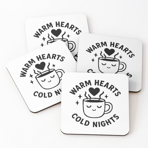 Item preview, Warm Hearts, Cold Nights designed and sold by CloudyPress.