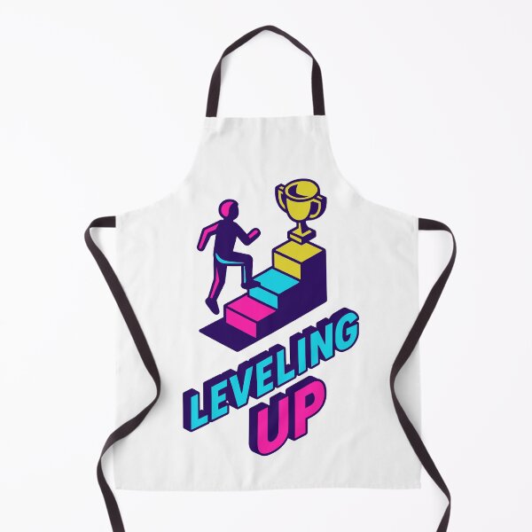 Item preview, Leveling Up • Neon Isometric Gamer Design designed and sold by DSGIN4YOU.