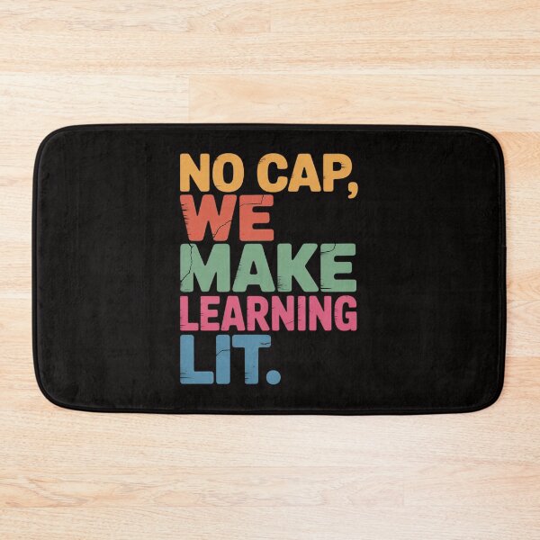 Item preview, No cap we make learning lit back to school 2025 teacher kids designed and sold by TewonLake.