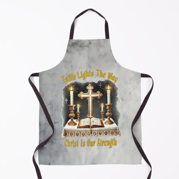 Item preview, Faith Lights the Way – Catholic Altar Design designed and sold by MysticOzzy.