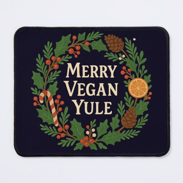 Item preview, Merry Vegan Yule designed and sold by Miagolio.