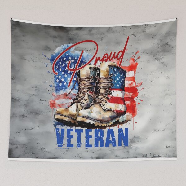 Item preview, Proud Veteran – Honoring Service and Sacrifice designed and sold by MysticOzzy.