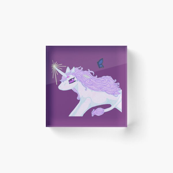 Item preview, The Last Unicorn: Amalthea and the Butterfly designed and sold by Laura-the-bard.