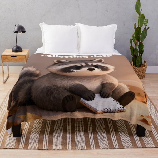 Item preview, Cute Raccoon Meme – “I’m Not Mad, I’m Just Collecting Data” designed and sold by Buttonquill.