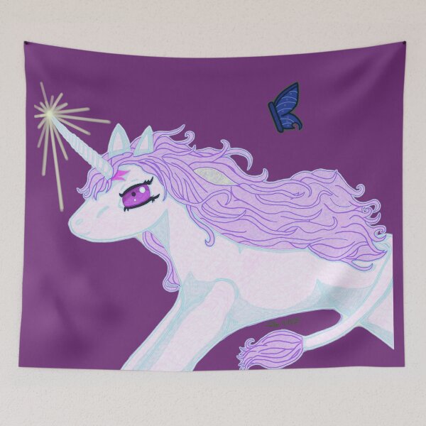 Item preview, The Last Unicorn: Amalthea and the Butterfly designed and sold by Laura-the-bard.