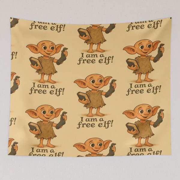 Item preview, Dobby Happy Free Elf designed and sold by AntonioJ8.