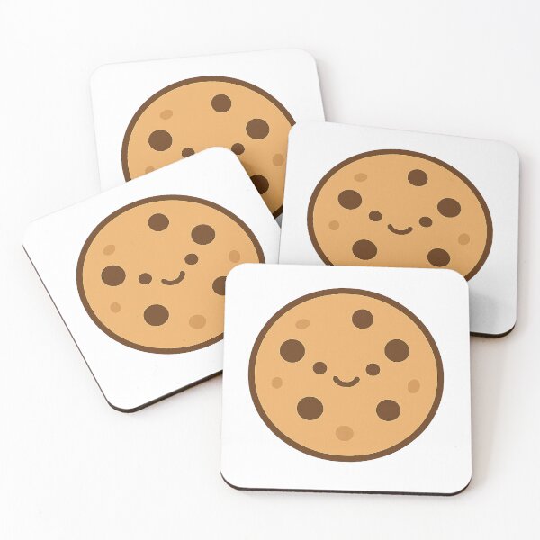Item preview, Cute Kawaii Cookie – Chocolate Chip Dessert Art designed and sold by VibeLab_Art.