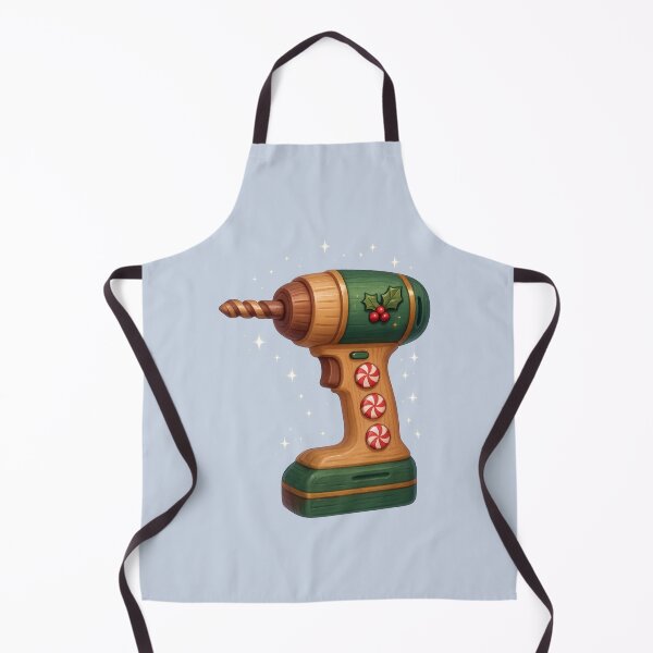 Item preview, Elf Christmas Drill – Holiday Sparkle Edition (Festive Power Tool Gift) designed and sold by BROHLine Studio.