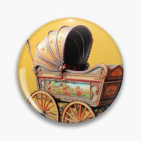 Item preview, Ornate Antique Baby Pram designed and sold by daweave77.