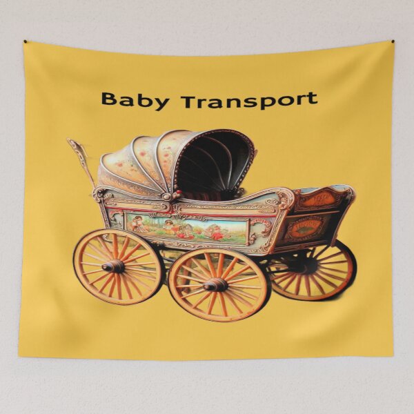 Item preview, Ornate Antique Baby Pram designed and sold by daweave77.