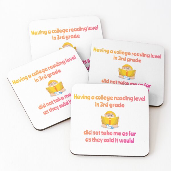 Item preview, College reading level designed and sold by ExpendableNasha.