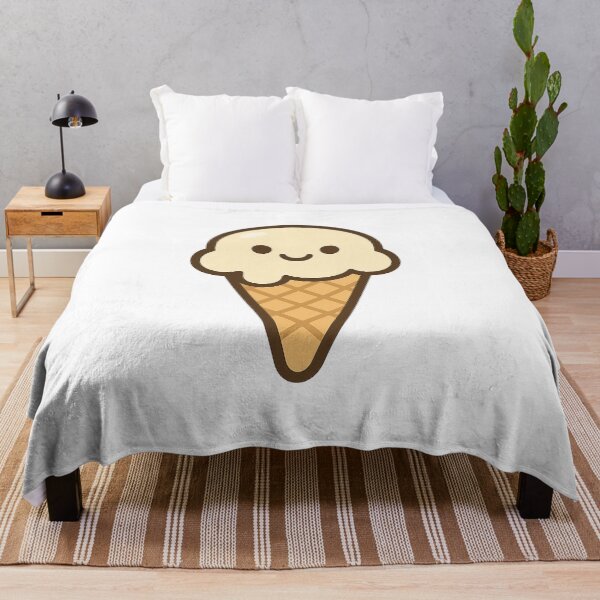 Item preview, Cute Kawaii Ice Cream – Sweet Summer Dessert Art designed and sold by VibeLab_Art.