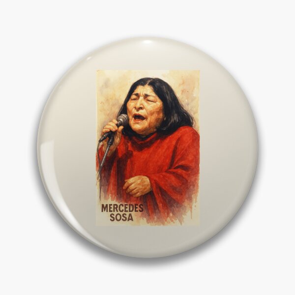 Item preview, Mercedes Sosa designed and sold by Sarcastic designs.