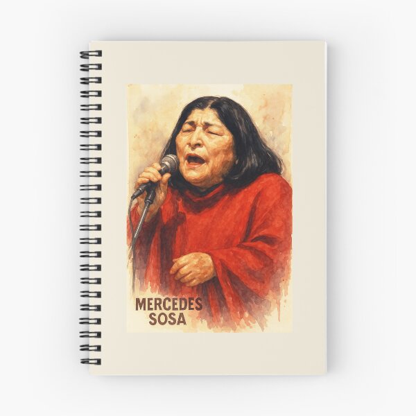 Item preview, Mercedes Sosa designed and sold by Sarcastic designs.