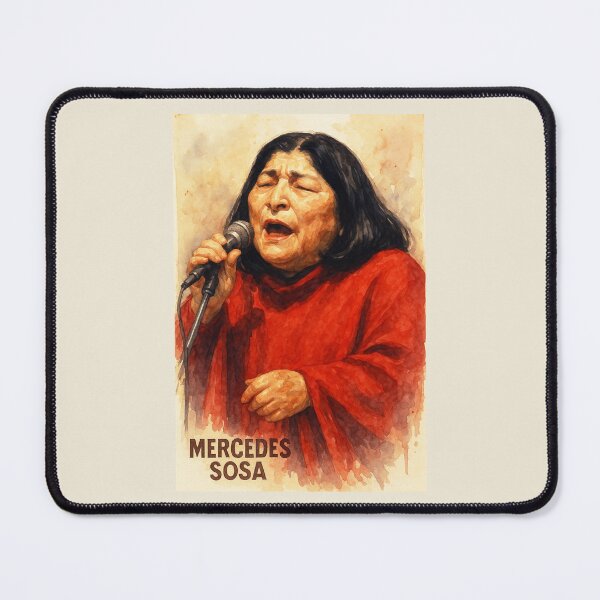 Item preview, Mercedes Sosa designed and sold by Sarcastic designs.