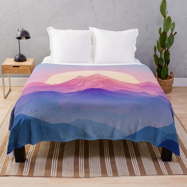 Item preview, Lifestyle Hub: Pastel Abstract Mountainscape designed and sold by M&M Lifestyle Hub.