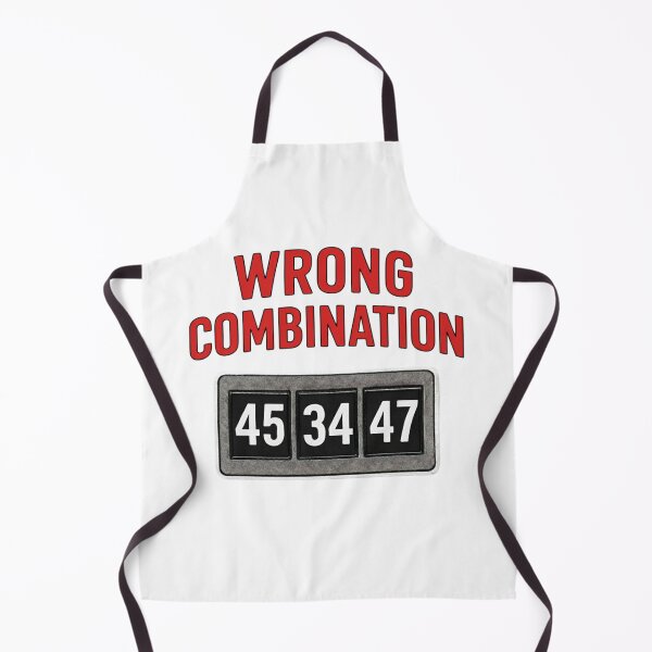 Item preview, Wrong Combination – 45-34-47 Presidental Satire designed and sold by TTC-Creative.