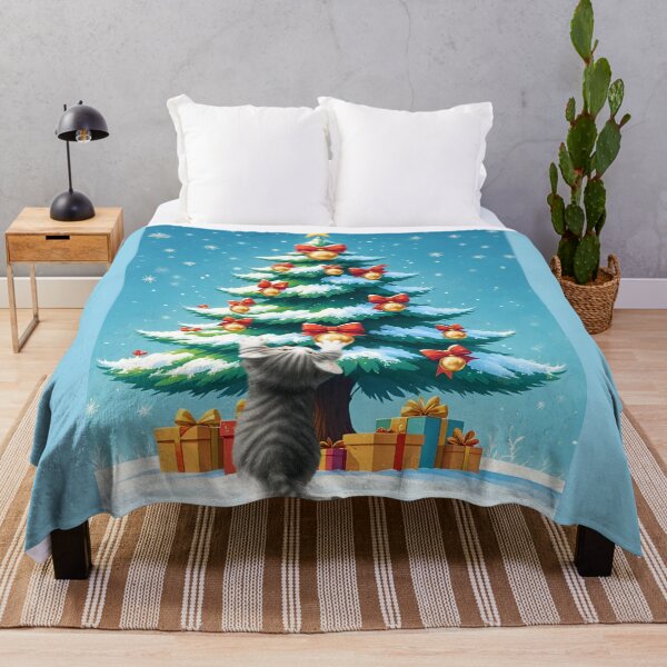 Item preview, KITTY CAT AND CHRISTMAS TREE designed and sold by Tammera.