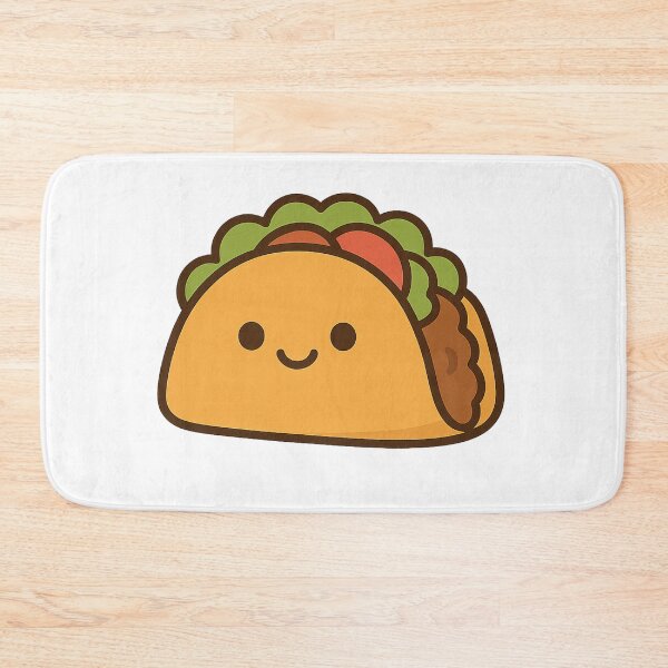 Item preview, Cute Kawaii Taco – Fun Mexican Snack Design designed and sold by VibeLab_Art.