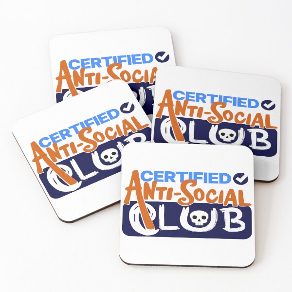 Item preview, Certified Anti-Social Club designed and sold by DNC1134.