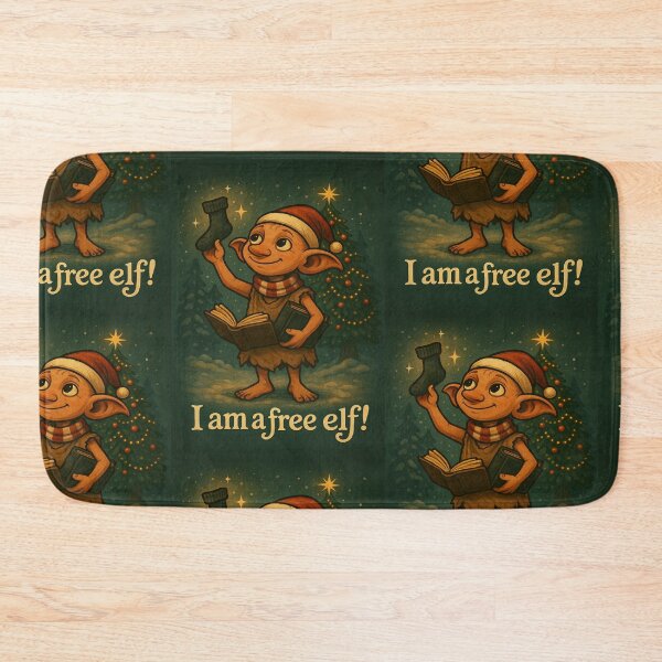 Item preview, Happy Dobby Christmas Free Elf designed and sold by AntonioJ8.