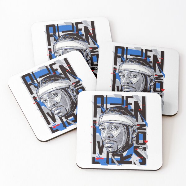 Item preview, Allen Iverson 'The Answer' Iconic Basketball Portrait designed and sold by lojadpop.