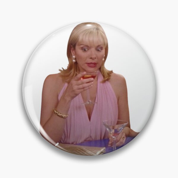 Item preview, Samantha Jones | NYC sticker | TV Show | Aesthetic Quality Meme Sticker designed and sold by mads101.