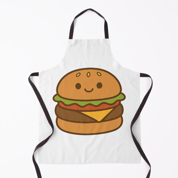 Item preview, Cute Kawaii Burger – Fun Fast Food Character designed and sold by VibeLab_Art.