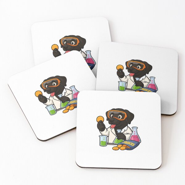 Item preview, Snack Lab – Black Labrador Scientist designed and sold by CozyCrittersCo.