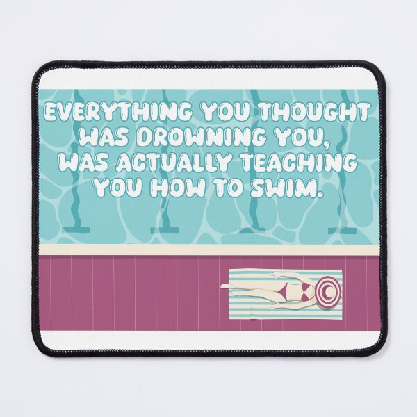Item preview, Inspirational - Not drowning, learning designed and sold by ExpendableNasha.