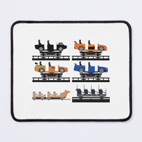 Item preview, Universal Hollywood Coaster Cars Design designed and sold by CoasterMerch.