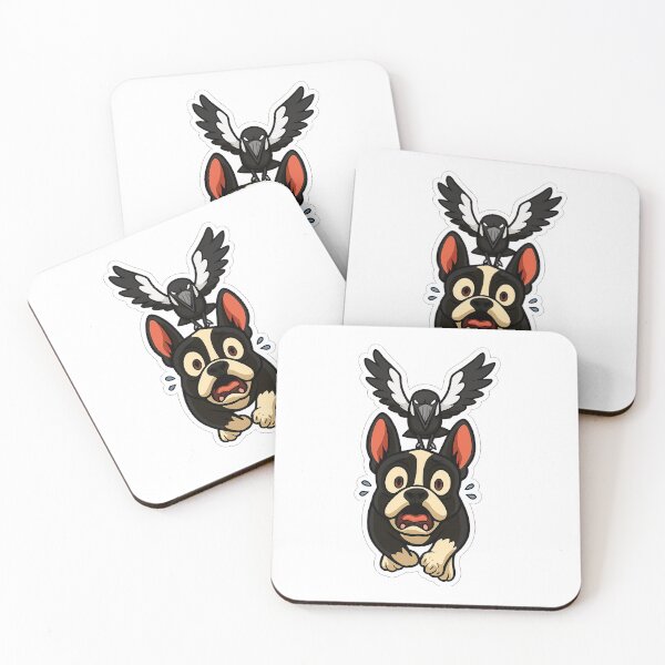 Item preview, Magpie Mayhem – Dog Surprise designed and sold by CozyCrittersCo.