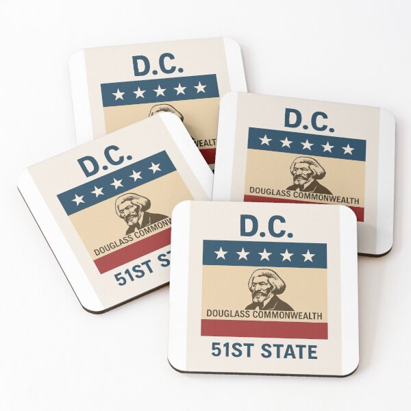 Item preview, DC Douglass Commonwealth 51st State Flag designed and sold by TTC-Creative.