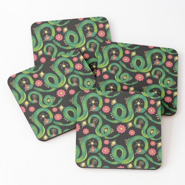 Item preview, Cactus Snake - Black designed and sold by Neon-Harvest.